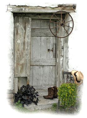 Barn Art Greeting Card