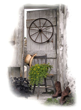 Barn Art Greeting Card