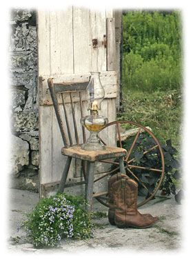 Barn Art Greeting Card